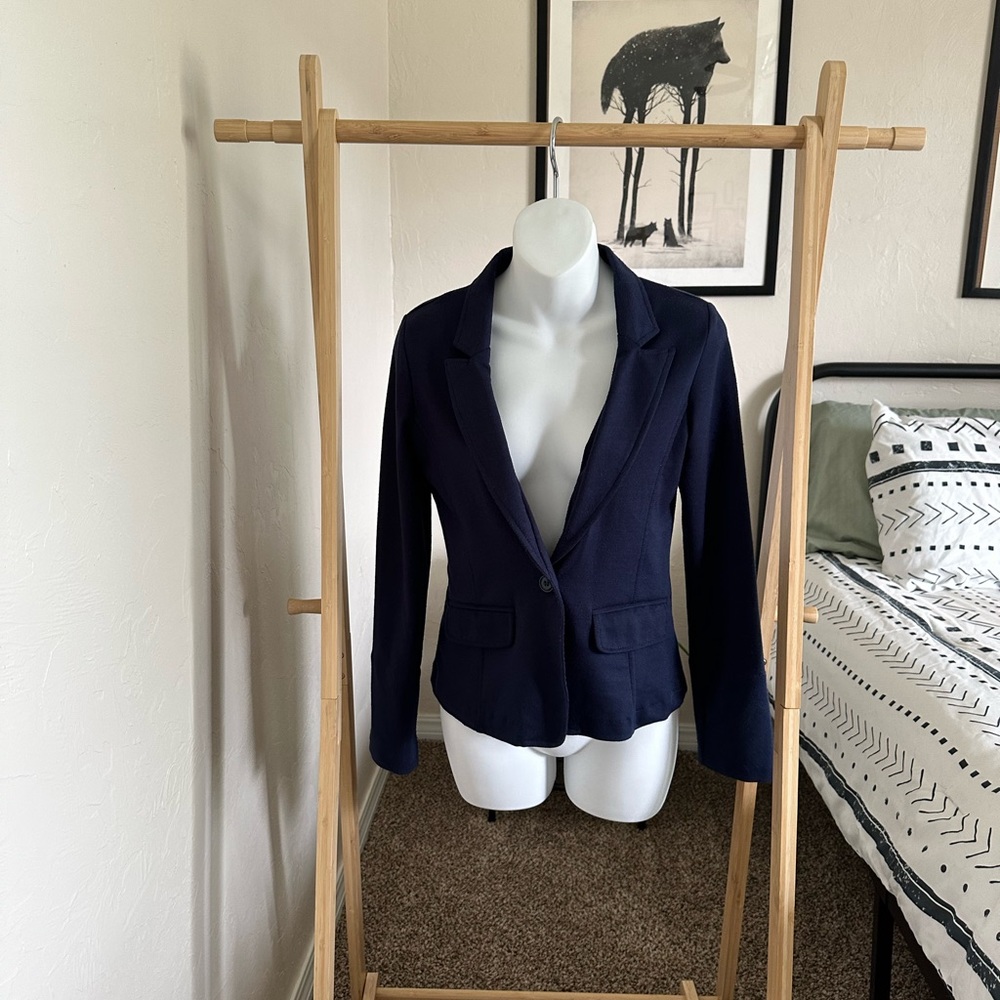 🚫SOLD Mosaic and Co. Blue Soft Blazer